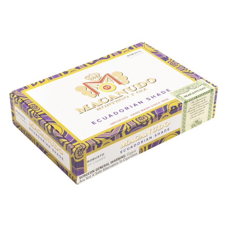 View product media MACESRBP Macanudo Ecuadorian Shade Closed Box 2